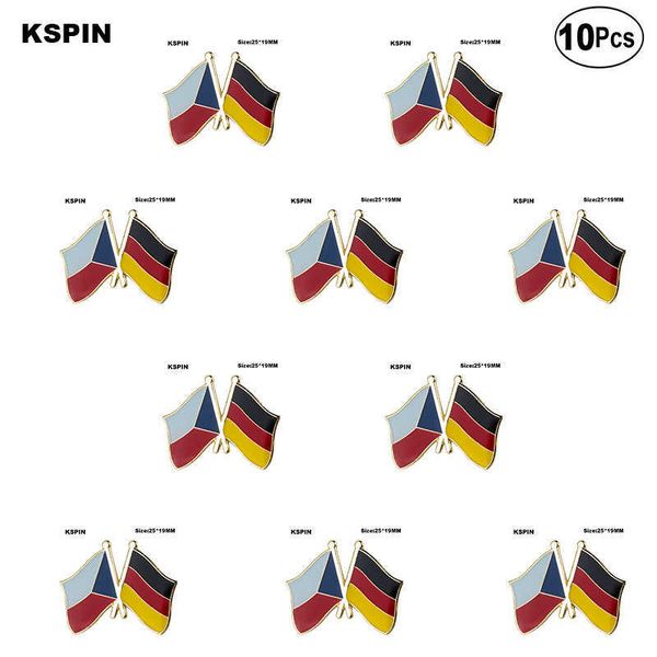 czech rep. & germany friendship lapel pin flag badge brooch pins badges 10pcs a lot, Gray
czech rep. & germany friendship lapel pin flag badge brooch pins badges 10pcs a lot, Gray