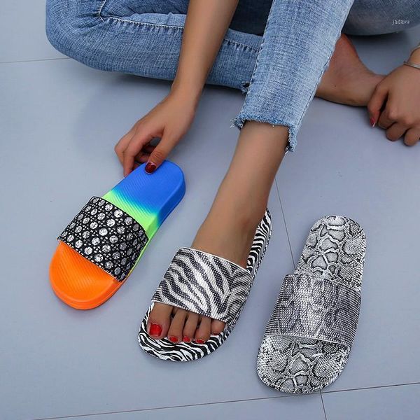 women's shoes summer style flat rhinestone sandals women fashion all-match beach personality and durable selling slippers1, Black
women's shoes summer style flat rhinestone sandals women fashion all-match beach personality and durable selling slippers1, Black