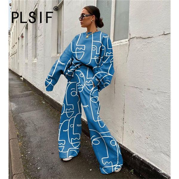 o neck long sleeve cool print crop and pants 2 pieces set casual lady fashion tracksuits high street playsuits, White
o neck long sleeve cool print crop and pants 2 pieces set casual lady fashion tracksuits high street playsuits, White