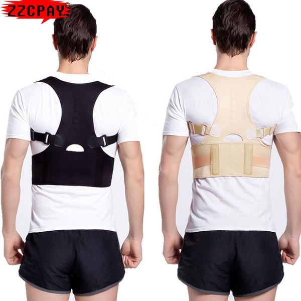 adults students woman personal health care posture corrector support magnetic back improved shoulder back brace belt, Black;blue
adults students woman personal health care posture corrector support magnetic back improved shoulder back brace belt, Black;blue
