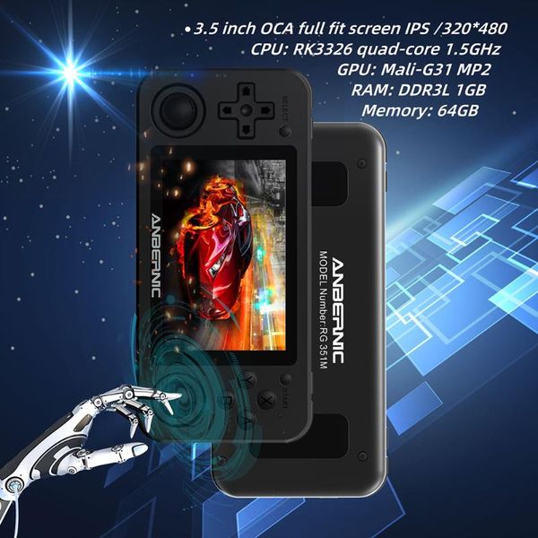 rg351m rg351p retro aluminum alloy shell 2500 game portable console rg351 handheld game player
rg351m rg351p retro aluminum alloy shell 2500 game portable console rg351 handheld game player