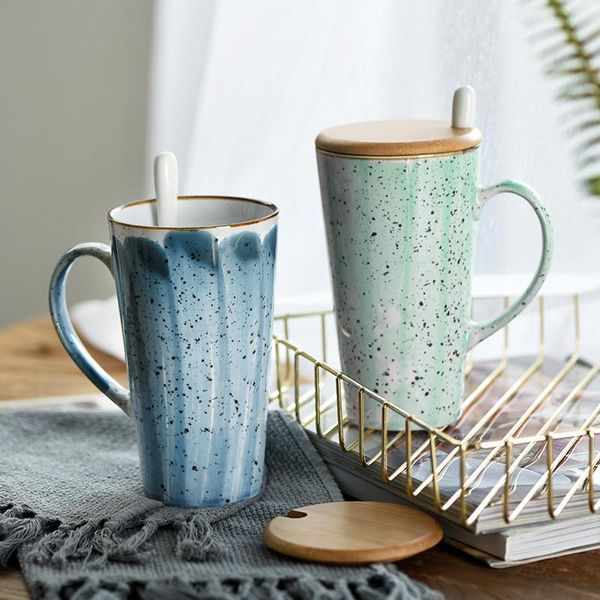 mugs ceramic milk tea coffee water fruit juice cups with lid & spoons porcelain birthday present gift 520ml pink/green/blue
mugs ceramic milk tea coffee water fruit juice cups with lid & spoons porcelain birthday present gift 520ml pink/green/blue