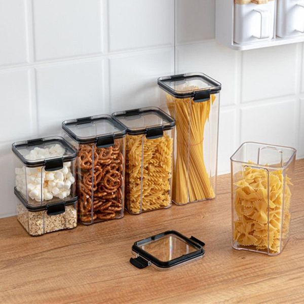 storage bottles & jars kitchen transparent plastic sealing can grain mixed preservation box refrigerator dry goods food
storage bottles & jars kitchen transparent plastic sealing can grain mixed preservation box refrigerator dry goods food