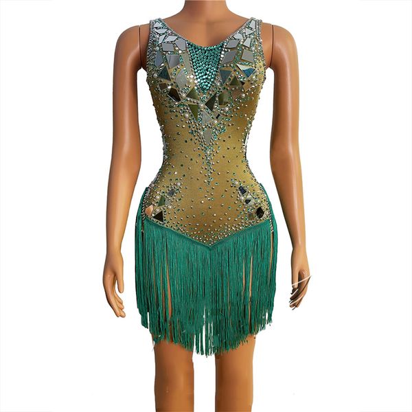 green tassel rhinestone dress dj gogo dancer mesh mirror fringe dress prom evening ladies novelty wear stage costume vdb3326, Black;red
green tassel rhinestone dress dj gogo dancer mesh mirror fringe dress prom evening ladies novelty wear stage costume vdb3326, Black;red