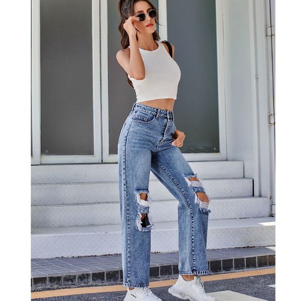 scratched denies high-waisted breech streetwear new fall 2021 casual ladies washed women's straight pants 9t9x, Blue
scratched denies high-waisted breech streetwear new fall 2021 casual ladies washed women's straight pants 9t9x, Blue