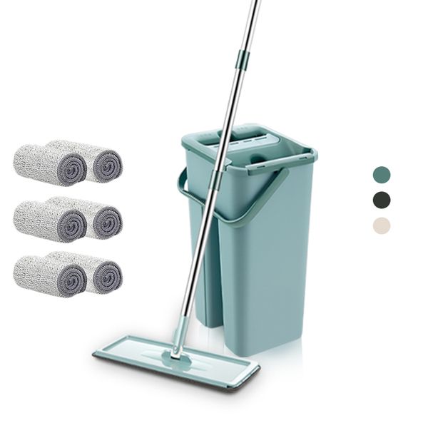 floor mop with bucket lazy squezze hand magic cleaning mop microfiber flexible rags kitchen household wringing rotary tools
floor mop with bucket lazy squezze hand magic cleaning mop microfiber flexible rags kitchen household wringing rotary tools