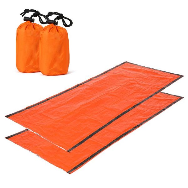 sleeping bags 2 pcs emergency blanket camping bag lightweight for travel hiking backpacking
sleeping bags 2 pcs emergency blanket camping bag lightweight for travel hiking backpacking