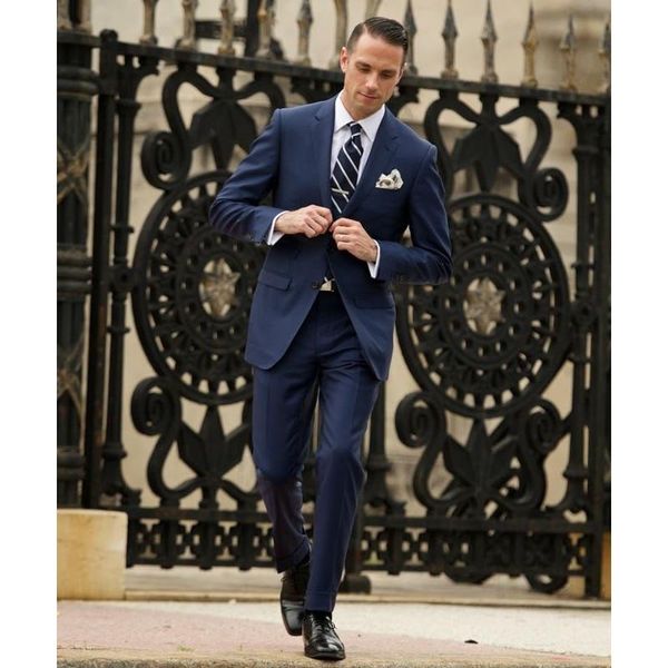 men's suits & blazers custom made navy blue 2 piece mens groom tuxedo wedding groomsman formal men (jacket+pants) w312, White;black
men's suits & blazers custom made navy blue 2 piece mens groom tuxedo wedding groomsman formal men (jacket+pants) w312, White;black