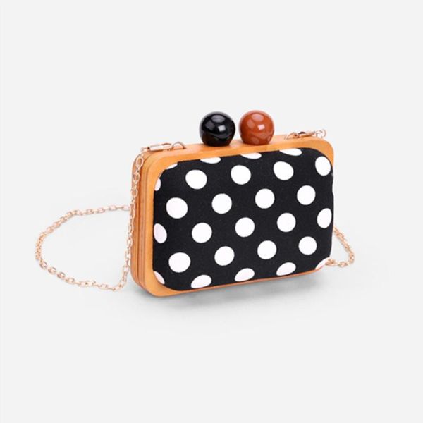 fashion brand wooden day clutch women polka dot evening bag chain handbags party wedding purses banquet shoulder bags
fashion brand wooden day clutch women polka dot evening bag chain handbags party wedding purses banquet shoulder bags