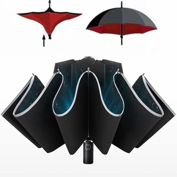 umbrellas reflective big parapluie inverse umbrella for car business foldable rain men women automatic reverse strong
umbrellas reflective big parapluie inverse umbrella for car business foldable rain men women automatic reverse strong