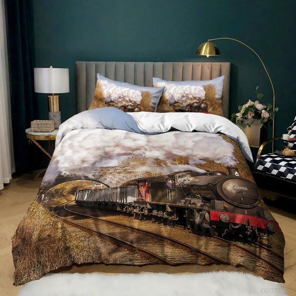 bedding sets luxury train pattern set duvet cover pillowcase 2/3 pcs king size quilt for kids adults
bedding sets luxury train pattern set duvet cover pillowcase 2/3 pcs king size quilt for kids adults