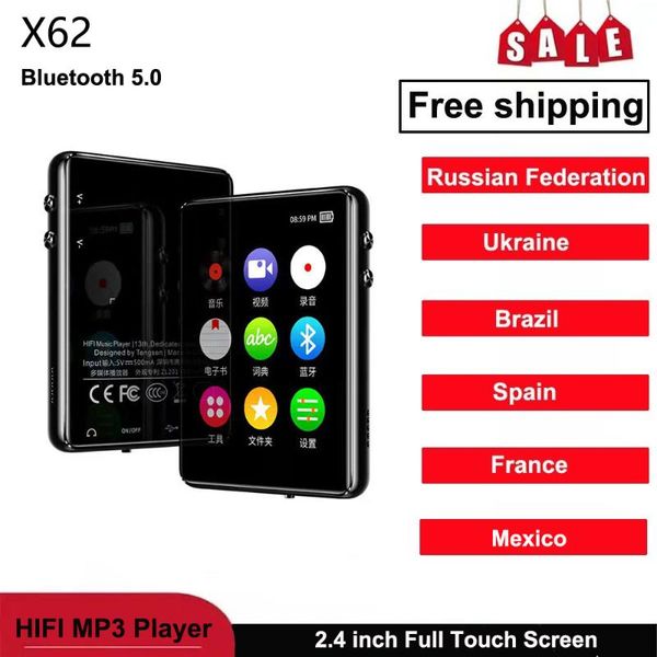 & mp4 players iqq x62 hifi mp3 player bluetooth 5.0 lossless music 2.4 inch full touch screen built-in speaker fm radio reading
& mp4 players iqq x62 hifi mp3 player bluetooth 5.0 lossless music 2.4 inch full touch screen built-in speaker fm radio reading