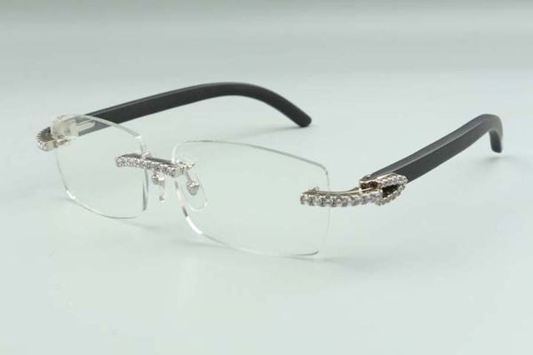 locs sunglasses frames classic style designers endlesses diamonds glasses frame 3524012 with natural black wooden legs for men and women siz, White;black
locs sunglasses frames classic style designers endlesses diamonds glasses frame 3524012 with natural black wooden legs for men and women siz, White;black