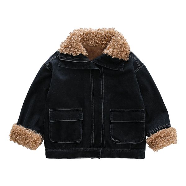 girls plus velvet denim jacket 2020 autumn and winter new children's wear chinese thickened cotton children's fashion windbreaker, Camo
girls plus velvet denim jacket 2020 autumn and winter new children's wear chinese thickened cotton children's fashion windbreaker, Camo