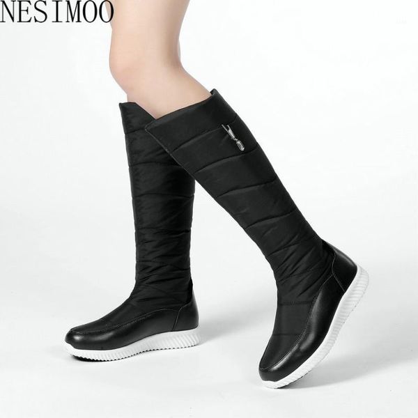 boots nesimoo 2021 winter keep warm knee high round toe wedge heel plush snow down pu slip on women shoes size 35-431, Black
boots nesimoo 2021 winter keep warm knee high round toe wedge heel plush snow down pu slip on women shoes size 35-431, Black
