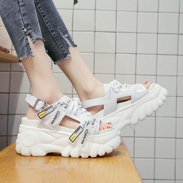 leisure time increase all-match shoes non-slip women's shoes 2021 thick bottom muffin sandals, Black
leisure time increase all-match shoes non-slip women's shoes 2021 thick bottom muffin sandals, Black