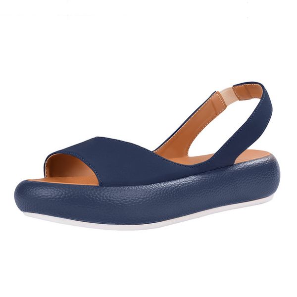 New 2021 Women Sandals Flip Flops New Summer Fashion Rome Slip-On Breathable Non-slip Shoes Woman Slides Solid Casual FemaleDress Shoes, Blue
New 2021 Women Sandals Flip Flops New Summer Fashion Rome Slip-On Breathable Non-slip Shoes Woman Slides Solid Casual FemaleDress Shoes, Blue