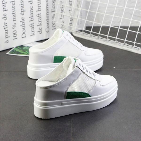 shoes women female slippers slides platform increased internal cover toe low loafers soft 2021 flat hoof heels fabric basic pu, Black
shoes women female slippers slides platform increased internal cover toe low loafers soft 2021 flat hoof heels fabric basic pu, Black