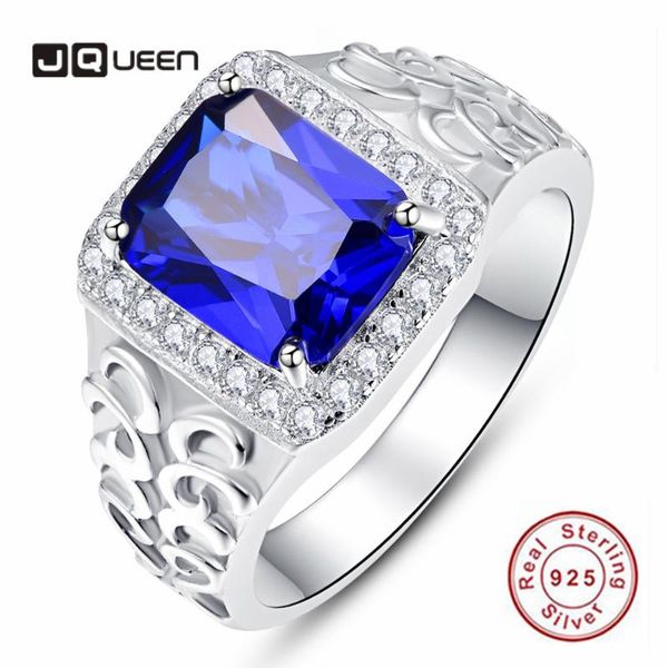 cluster rings jqueen 925 sterling silver square royal blue cubic zirconia embossed men's ring created sapphire white zircon hollow, Golden;silver
cluster rings jqueen 925 sterling silver square royal blue cubic zirconia embossed men's ring created sapphire white zircon hollow, Golden;silver