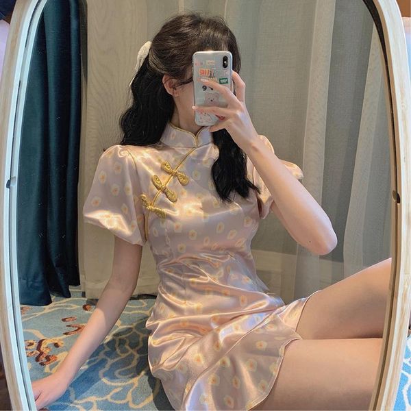 ethnic clothing korean style women qipao dress lady french slim sweet evening dresses retro chinese cheongsams oriental vestidos, Red
ethnic clothing korean style women qipao dress lady french slim sweet evening dresses retro chinese cheongsams oriental vestidos, Red