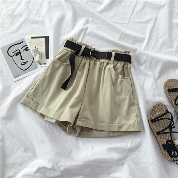 high waist women's all-match shorts harajuku loose straight casual women vintage plaid wide leg short pants, White;black
high waist women's all-match shorts harajuku loose straight casual women vintage plaid wide leg short pants, White;black