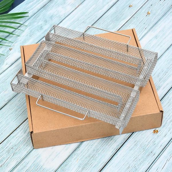 tools & accessories stainless steel outdoor charcoal sawdust bbq smoke barbecue mesh tool square basket net cold generator
tools & accessories stainless steel outdoor charcoal sawdust bbq smoke barbecue mesh tool square basket net cold generator