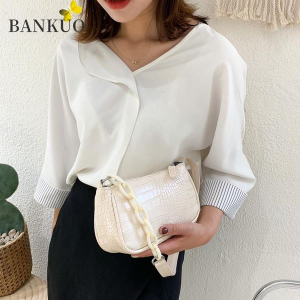 shoulder bags bankuo baguette for women 2021 girly fashion classic all-match handbag pu leather solid color alligator zipper bag c212
shoulder bags bankuo baguette for women 2021 girly fashion classic all-match handbag pu leather solid color alligator zipper bag c212