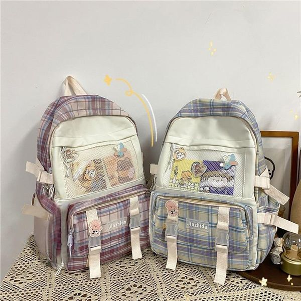 backpack 2021 buckle badge women's candy color fashion cute schoolbag shoulder student bag teenage girl college school backpacks
backpack 2021 buckle badge women's candy color fashion cute schoolbag shoulder student bag teenage girl college school backpacks