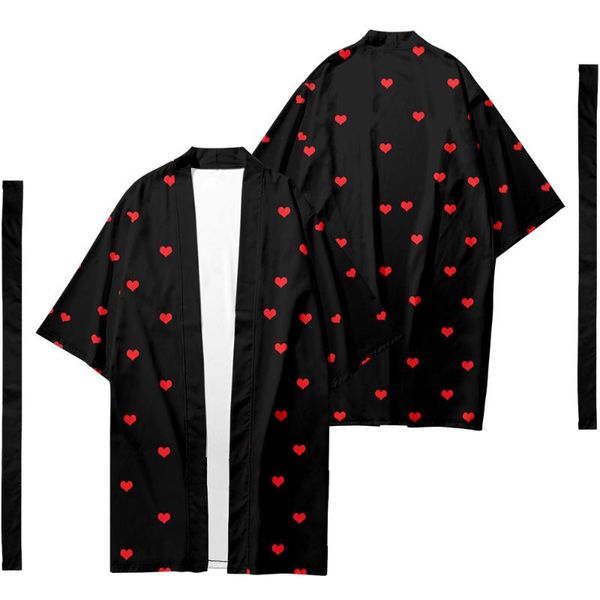 ethnic clothing oversize 6xl love heart printed long style japanese kimono cardigan with belt couple women men casual asian clothes harajuku, Red
ethnic clothing oversize 6xl love heart printed long style japanese kimono cardigan with belt couple women men casual asian clothes harajuku, Red