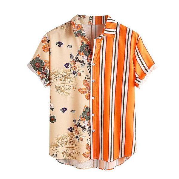 men's t-shirts feitong shirt casual hawaiian bohemian print short sleeve turn-down collar clothing large size chemise homme, White;black
men's t-shirts feitong shirt casual hawaiian bohemian print short sleeve turn-down collar clothing large size chemise homme, White;black