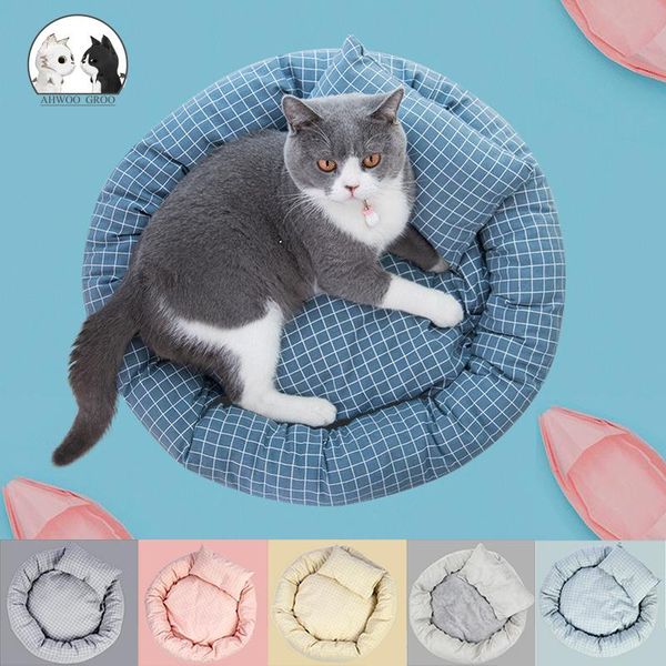 cat beds & furniture pet dog bed comfortable egg round shaped house pp cotton soft plush mats big basket mattress supplies 
cat beds & furniture pet dog bed comfortable egg round shaped house pp cotton soft plush mats big basket mattress supplies
