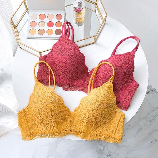 bras sets wasteheart women fashion gray yellow lace bow bra set straps bralette cotton panties wireless underwear lingerie a b, Red;black
bras sets wasteheart women fashion gray yellow lace bow bra set straps bralette cotton panties wireless underwear lingerie a b, Red;black