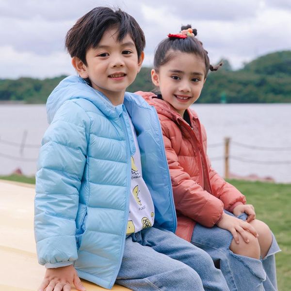 down coat ultra light children jacket 9 color winter warm child boys and girls hooded outerwear 12m-14t, Blue;gray
down coat ultra light children jacket 9 color winter warm child boys and girls hooded outerwear 12m-14t, Blue;gray