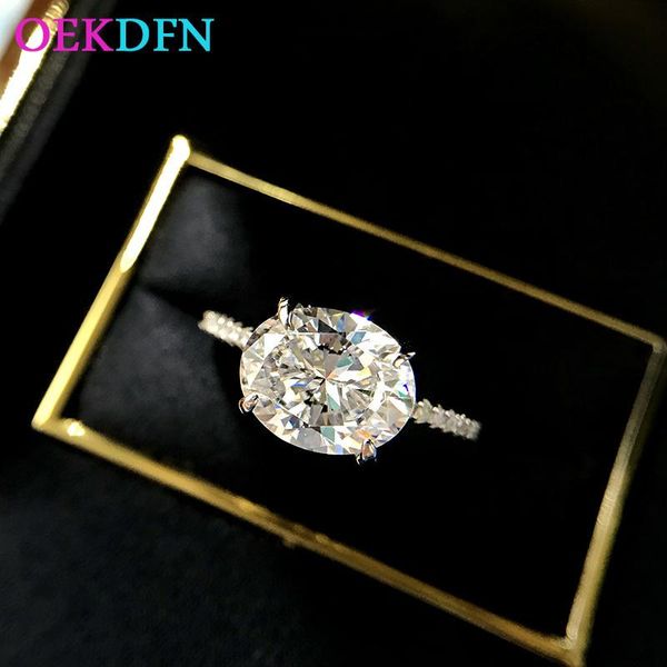 cluster rings oekdfn 100% 925 sterling silver ring created 8x10mm oval high carbon diamond gemstone engagement for ladies fine jewelry, Golden;silver
cluster rings oekdfn 100% 925 sterling silver ring created 8x10mm oval high carbon diamond gemstone engagement for ladies fine jewelry, Golden;silver