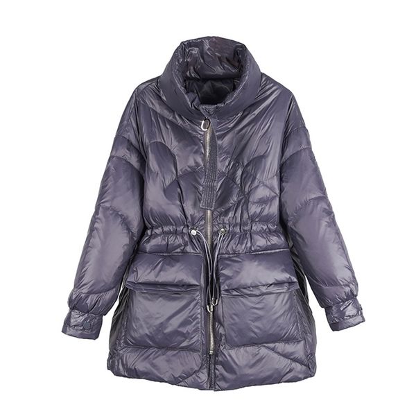 winter pure lightweight down jackets women thick warm batwing long sleeve loose doudoune pockets ultra light duck down jackets 210819, Black
winter pure lightweight down jackets women thick warm batwing long sleeve loose doudoune pockets ultra light duck down jackets 210819, Black