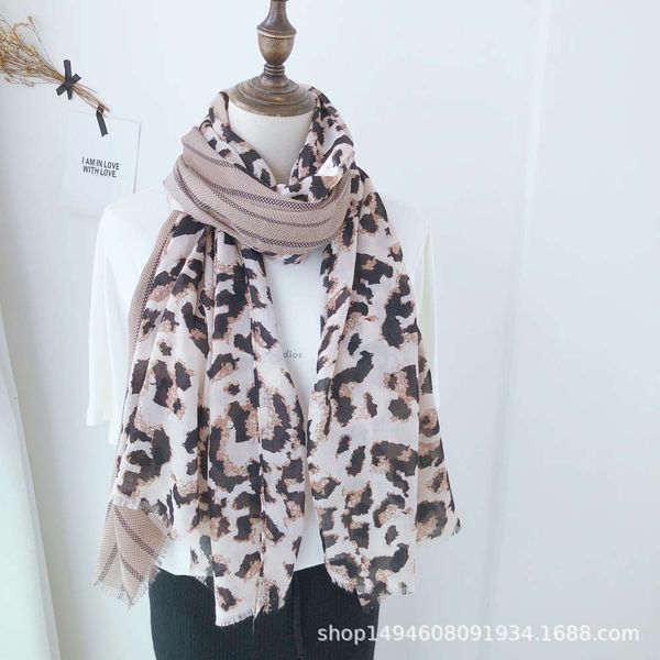 new leopard pattern cotton hemp travel uv protection female spring summer autumn winter scarf shawl dual purpose, Blue;black
new leopard pattern cotton hemp travel uv protection female spring summer autumn winter scarf shawl dual purpose, Blue;black
