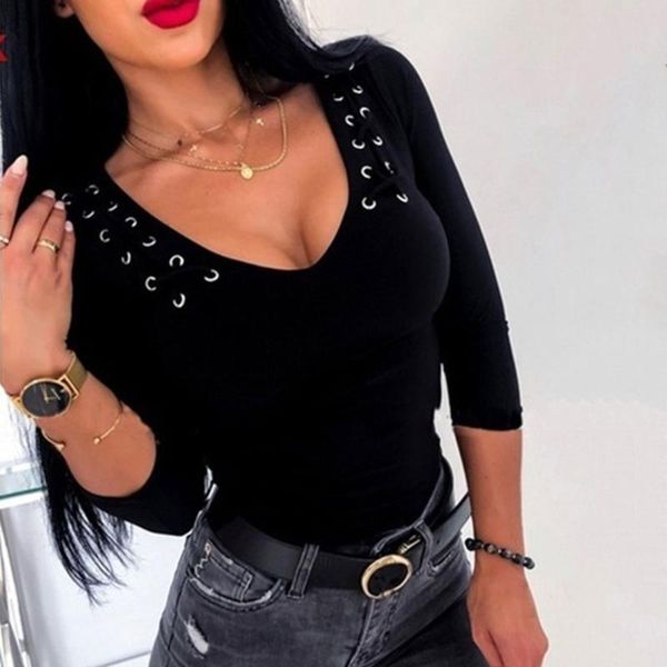 women casual shirt blouse long-sleeved shirt with drawstring hole casual fs99, White
women casual shirt blouse long-sleeved shirt with drawstring hole casual fs99, White