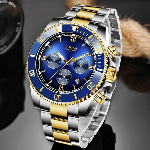 wristwatches lige men watches sapphire automatic mechanical watch stainless steel waterproof business sport male, Slivery;brown
wristwatches lige men watches sapphire automatic mechanical watch stainless steel waterproof business sport male, Slivery;brown
