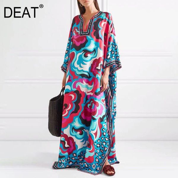 casual dresses deat with tags bohemian long sleeve dress for women hit color print split side floor plus size 2021 summer 15ht022, Black;gray
casual dresses deat with tags bohemian long sleeve dress for women hit color print split side floor plus size 2021 summer 15ht022, Black;gray