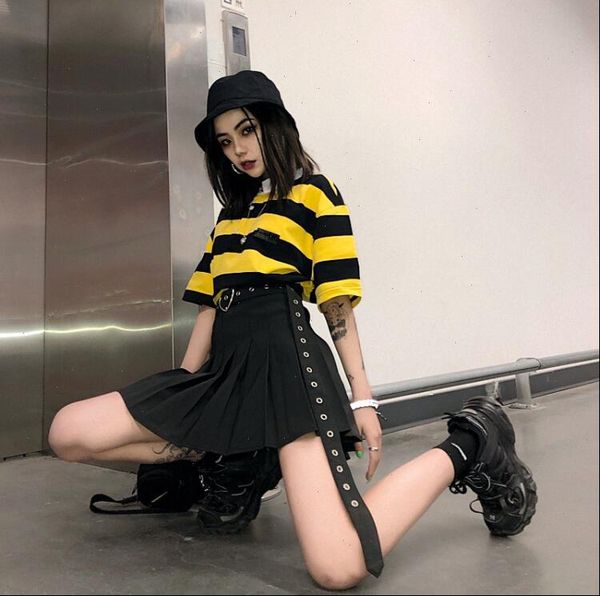 summer harajuku solid color high waist skirt love heart buckle belt pleated skirt drop shipping good quality, Black
summer harajuku solid color high waist skirt love heart buckle belt pleated skirt drop shipping good quality, Black