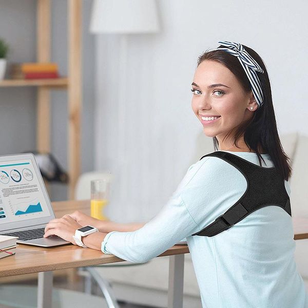 adjustable back posture corrector spine posture corrector 2021 new correction lumbar pain relief back support belt, Black;blue
adjustable back posture corrector spine posture corrector 2021 new correction lumbar pain relief back support belt, Black;blue