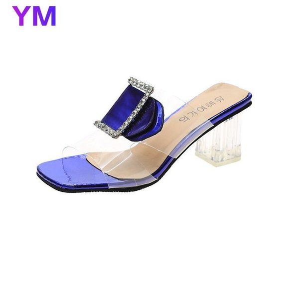 summer sandals women shoes women mules slides peep toe pvc transparent square high heels female shoe casual square heel clear, Black
summer sandals women shoes women mules slides peep toe pvc transparent square high heels female shoe casual square heel clear, Black