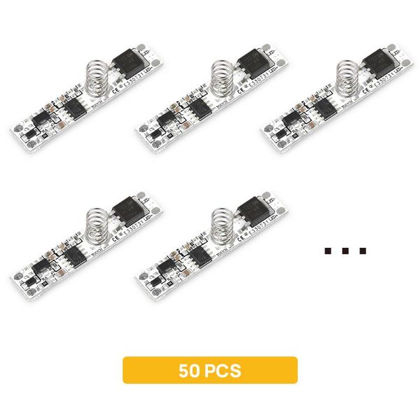 50pcs/lot led touch dimmer switch built-in spring controller for single color strip ribbon light on off brightness adjustable
50pcs/lot led touch dimmer switch built-in spring controller for single color strip ribbon light on off brightness adjustable