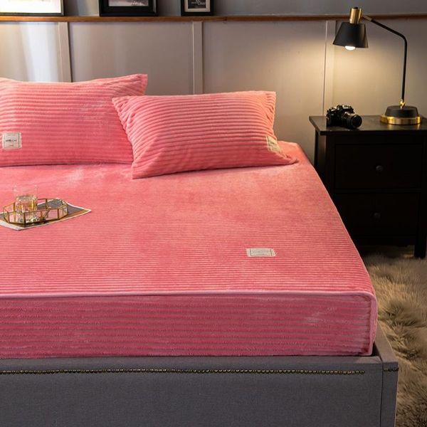 sheets & sets winter plush flannel mattress covers 180x200 coral velvet bed cover fitted sheet linens protector elastic (no case)
sheets & sets winter plush flannel mattress covers 180x200 coral velvet bed cover fitted sheet linens protector elastic (no case)