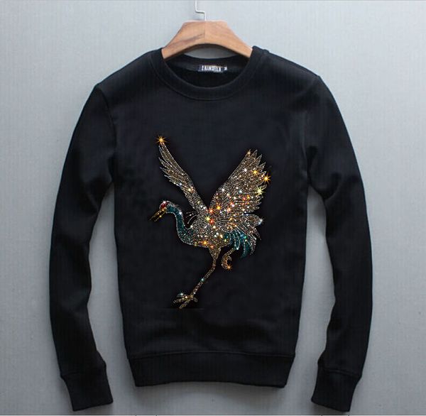 2021 sweatshirt men women drill men's hoodies new man xemu, Black
2021 sweatshirt men women drill men's hoodies new man xemu, Black