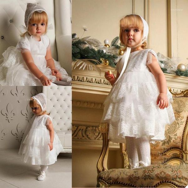 girl's dresses 2021 cute baby christening gowns for toddler little girls short sleeve appliques baptism with bonnet first communication, Red;yellow
girl's dresses 2021 cute baby christening gowns for toddler little girls short sleeve appliques baptism with bonnet first communication, Red;yellow