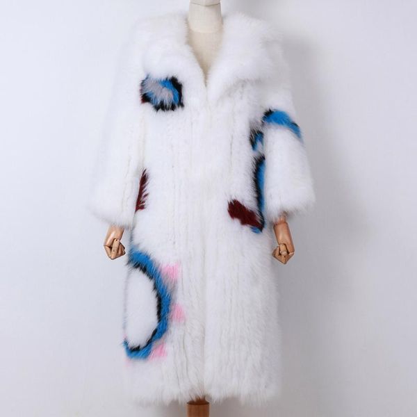 women's fur & faux yoloagain women turn-down collar long white knitted jacket coat, Black
women's fur & faux yoloagain women turn-down collar long white knitted jacket coat, Black