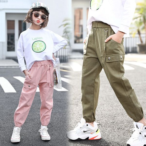 2021 new sweatpants teenage casual cotton cargo for girls aged 12 years hip-hop street wear harem pants r1ez, Blue
2021 new sweatpants teenage casual cotton cargo for girls aged 12 years hip-hop street wear harem pants r1ez, Blue