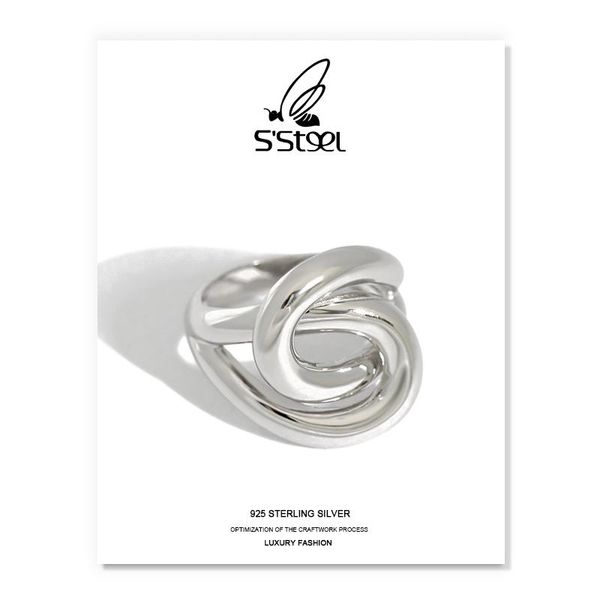 cluster rings s'steel korean 925 sterling silver for women designer irregular minimalist statement ring anillos de plata jewellery, Golden;silver
cluster rings s'steel korean 925 sterling silver for women designer irregular minimalist statement ring anillos de plata jewellery, Golden;silver