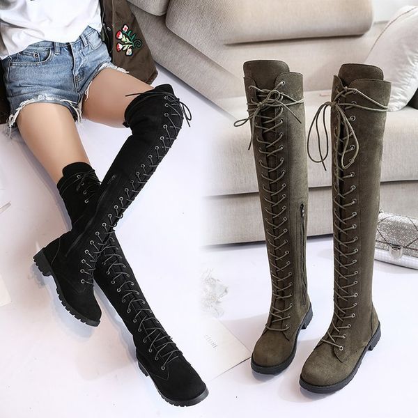 woman on her knee girl round head strapped women's frivolous square heels sell warm dfv45 boots vqes, Black
woman on her knee girl round head strapped women's frivolous square heels sell warm dfv45 boots vqes, Black